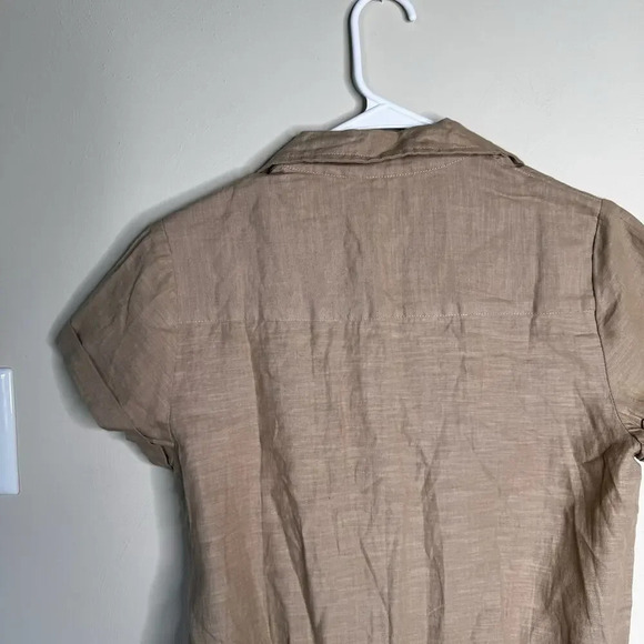 Trois the Label Women's Linen Blend Jumpsuit Size 2 NWT - Picture 12 of 12